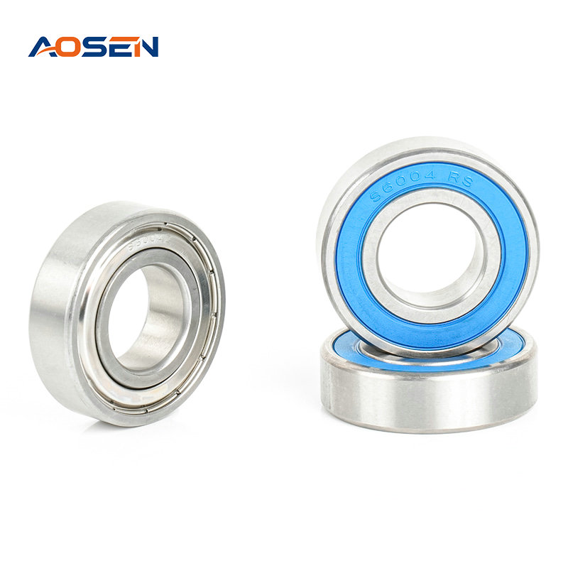 SS 6004 ZZ/2RS hindi kinakalawang na asero deep groove ball bearings