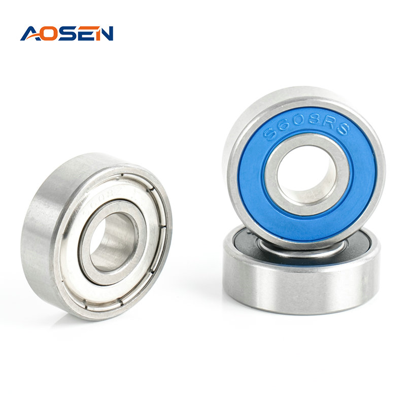 SS 608 ZZ/2RS hindi kinakalawang na asero deep groove ball bearings