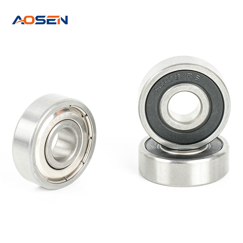 SS 629 ZZ/2RS hindi kinakalawang na asero deep groove ball bearings